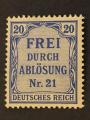 Allemagne 1903 - Y&T Service 5 neuf **