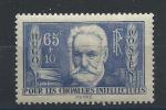 France N383* (MH) 1938 - crivain "Victor Hugo"