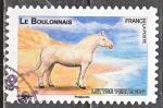 FRANCE N 815 de 2013 "chevaux de trait" Le Boulonnais oblitr rond