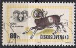 TCHECOSLOVAQUIE N° 1860 o Y&T 1971 Gibiers de chasse (Mouflon)