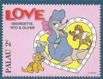 Palau N960 Timbre d'amour - personnages de Walt Disney neuf**