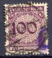 Timbre ALLEMAGNE Empire 1923  Obl  N 336  Y&T