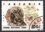 Tanzanie 1994; Y&T n 1445; 100s, faune, singe