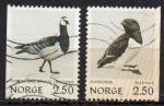 NORVGE N 839 et  840 o Y&T 1983 Oiseaux