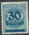 Allemagne - Empire - Y&T 0261 (o) - 1923 -