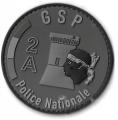 Ecusson POLICE NATIONALE G.S.P 2A AJACCIO CORSE