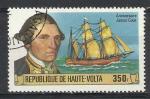Haute-Volta 1978; Y&T n 462; 350F 250 ans, la naissance de James Cook