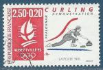 N°2680 Jeux olympiques d'hiver Albertville 1992 - Curling oblitéré