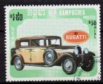 AS21 - Anne 1984 - Yvert n 492 - Voitures anciennes : Bugatti