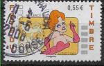 2008 FRANCE 4147 oblitr,cachet rond, fte du timbre