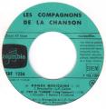 EP 45 RPM (7")  Les Compagnons de la chanson  "  Ronde mexicaine   "            