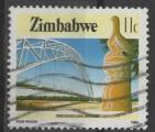 ZIMBABWE N 88 o Y&T 1985 Pont de Brichenough