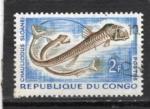 Timbre Congo ( Brazzaville ) / Oblitr / 1961 / Y&T N144.