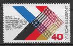 Allemagne - 1973 - Yt n 603 - N** - 10 ans Trait coopration franco allemande
