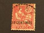 Maroc 1902 - Y&T 12 obl.