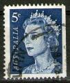 **   AUSTRALIE    5 c  1967  YT-323A  " Reine Elizabeth II "  (o)   **