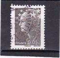 Timbre France Oblitr / Cachet Rond / 2008 / Y&T N4227 / Marianne de Beaujard.