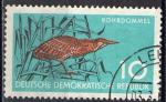 RDA 1959; Y&T 404; 10p; oiseau, Butor toil