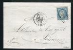 Rare lettre de Nancy pour Poitiers ( Avril 1871 ) avec un n° 37