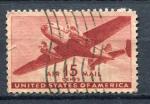 Timbre ETATS UNIS D'AMERIQUE  PA  1941 - 44  Obl   N 29  Y&T   Avion
