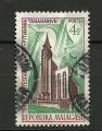 Madagascar timbre ob n 452 anne 1968 Edifices Religieux