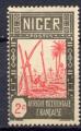 Timbre Colonies Franaises du  NIGER  1922-26  Obl  N 30  Y&T