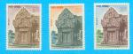 CAMBODGE CAMBODIA KHMER TEMPLES 1963 / MLH*