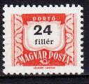 EUHU - Taxe - 1965 - Yvert n 224B - Dentel 111/4 - Signature 6.8 mm