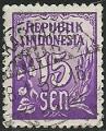 Indonesia 1951.- Cifra. Y&T 33. Scott 374. Michel 79.