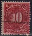 -U.A/USA 1895 - Timbre-taxe/Due stamp, Perf 11, Filig 2 lignes- YT T33/Sc J42 