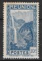 REUNION - 1933/38 - Yt n 129 - N* - Cascade de Salazie 0,10c outremer