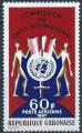 Gabon - 1967 - Y & T n 62 Poste arienne - MH