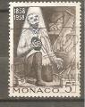 Monaco 1958- Y T N 495 oblitr