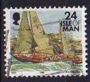 Ile de Man 1996 - Bateau/Ship : "Francis Drake" (ketch), obl. - SG 693 