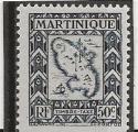 MARTINIQUE ANNEE 1947 TAXE Y.T N 29 NEUF** cote 0.75 Y.T 2022 