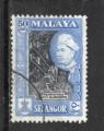 Timbre Malaisie Oblitr / Selangor / 1957 / Y&T N74.