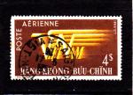 Timbre Vietnam Oblitr / 1952 / Poste Arienne