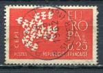Timbre FRANCE  1961  Obl   N  1309   Y&T   Europa 1961