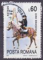 Timbre oblitr n 4226(Yvert) Roumanie 1995 - Les jeunes de Brasov, cavalier