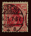 Reich 1920 - Y&T 123 - oblitr - Germanie avec croix imprial
