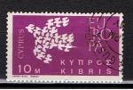 Chypre / Europa 1962 / YT n° 189, oblitéré