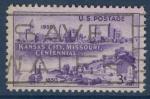 Etats-Unis - 195 - YT 545 (oblitr) - centenaire fondation Kansas City