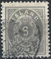 Islande - 1876 - Y & T n 7 (B) - O. (3