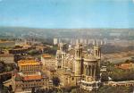 Lyon (69) - Vue gnrale de la basilique Notre Dame de Fourvire