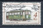 Timbre TCHECOSLOVAQUIE  1987  Obl   N 2725  Y&T  Tramway 