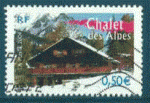 France 2004 - Y&T 3711 - oblitr - chalet des Alpes