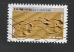 France timbre oblitr anne 2021 Empreinte Animaux : Chameau