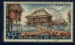 Rp. du Dahomey 1960 - YT 155 - oblitr - village Ganvi