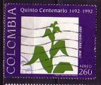 Colombie 1992  Y&T  PA 856  oblitr