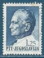 Yougoslavie N°1162 Maréchal Tito 1.25d oblitéré